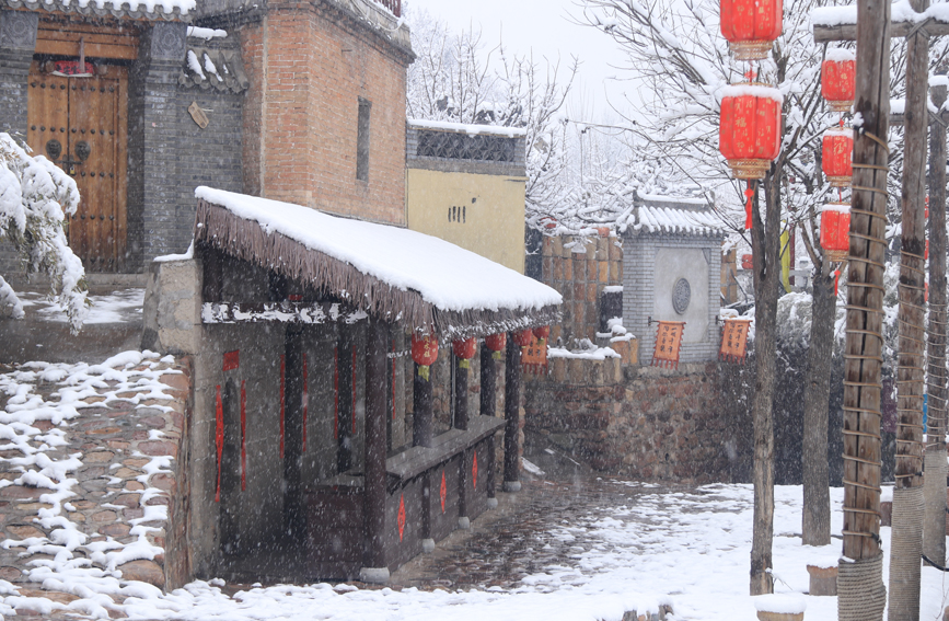 石家莊市井陘陶瓷水鎮(zhèn)美景。 趙棟攝