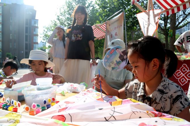 非遺展示區(qū)。唐山市路北區(qū)委宣傳部供圖